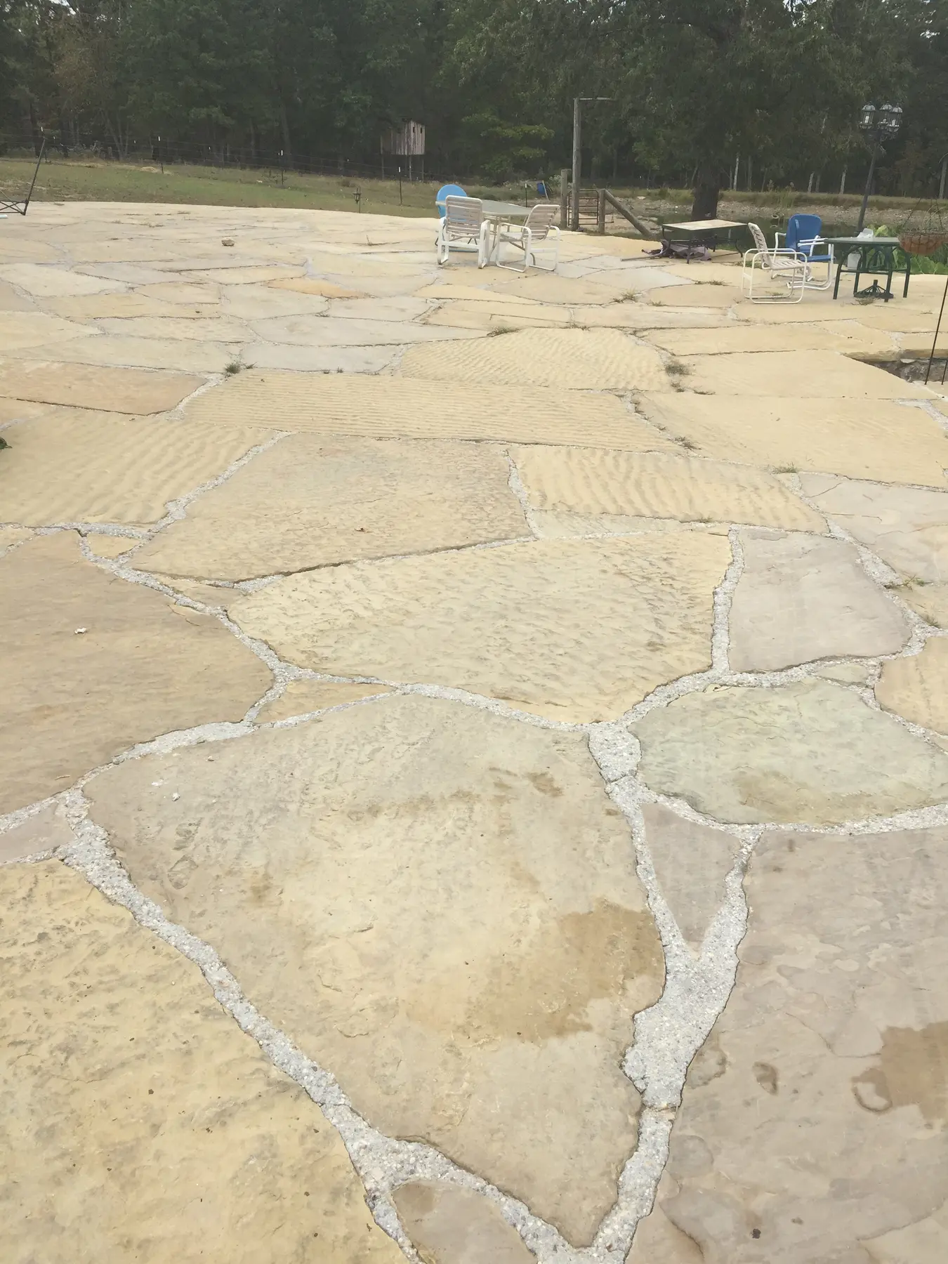 Chestnut Cream chestnut rippled slabs