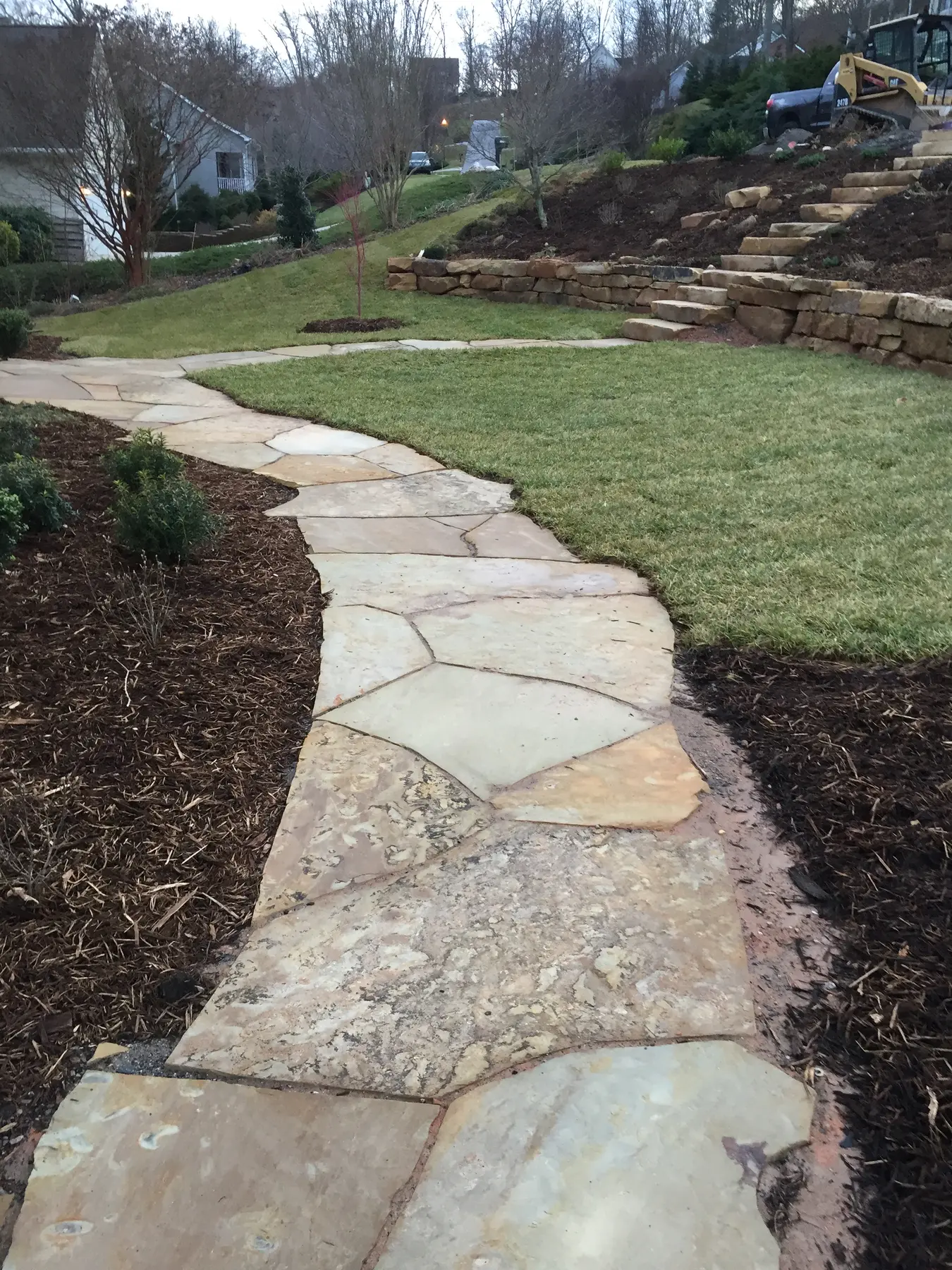 Chestnut Cream walkway
