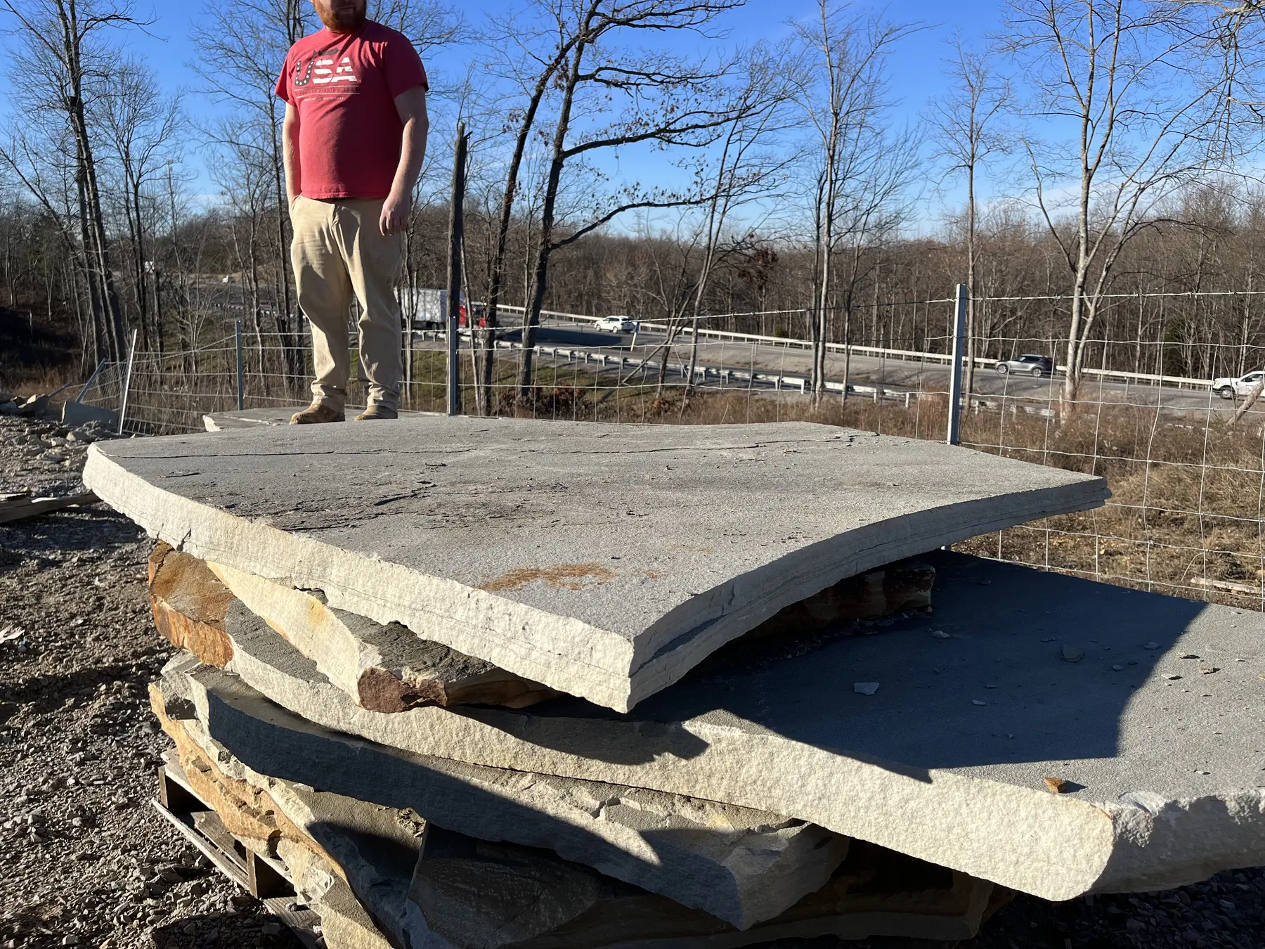 Smokey Mountain Grey SMG Slabs 5