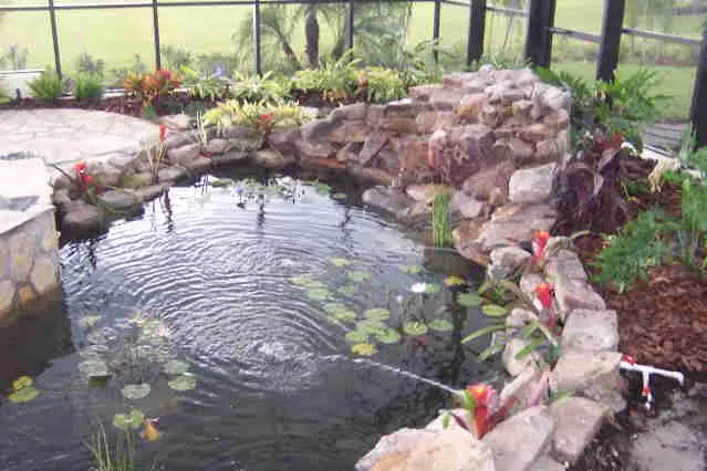 Tennessee Fieldstone pond