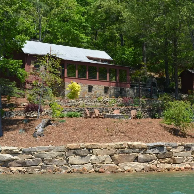 Tennessee Fieldstone seanwall FS TN Chestnut Cream Stackable Boulders 2