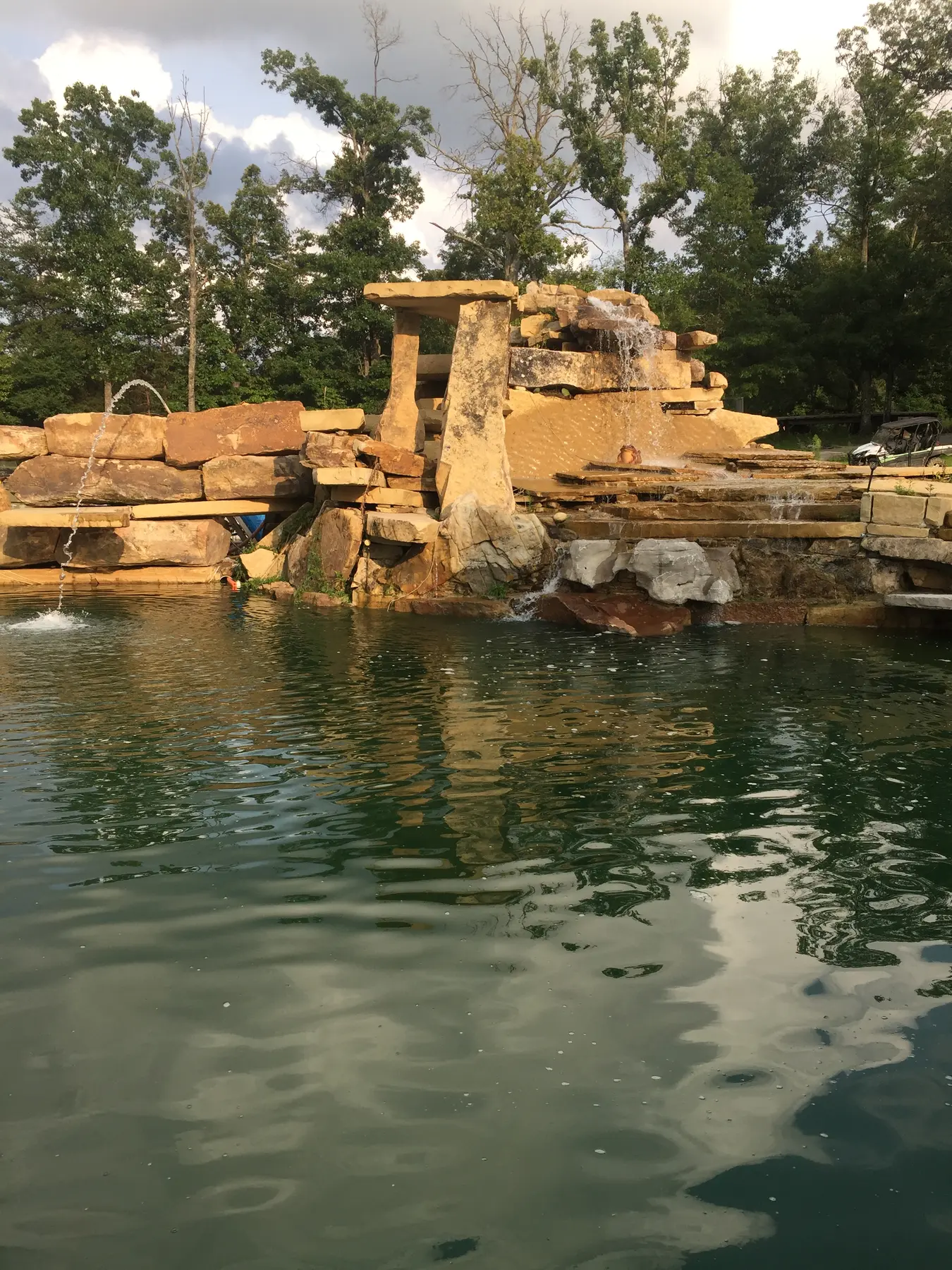 Tennessee Fieldstone shanes waterfall 1