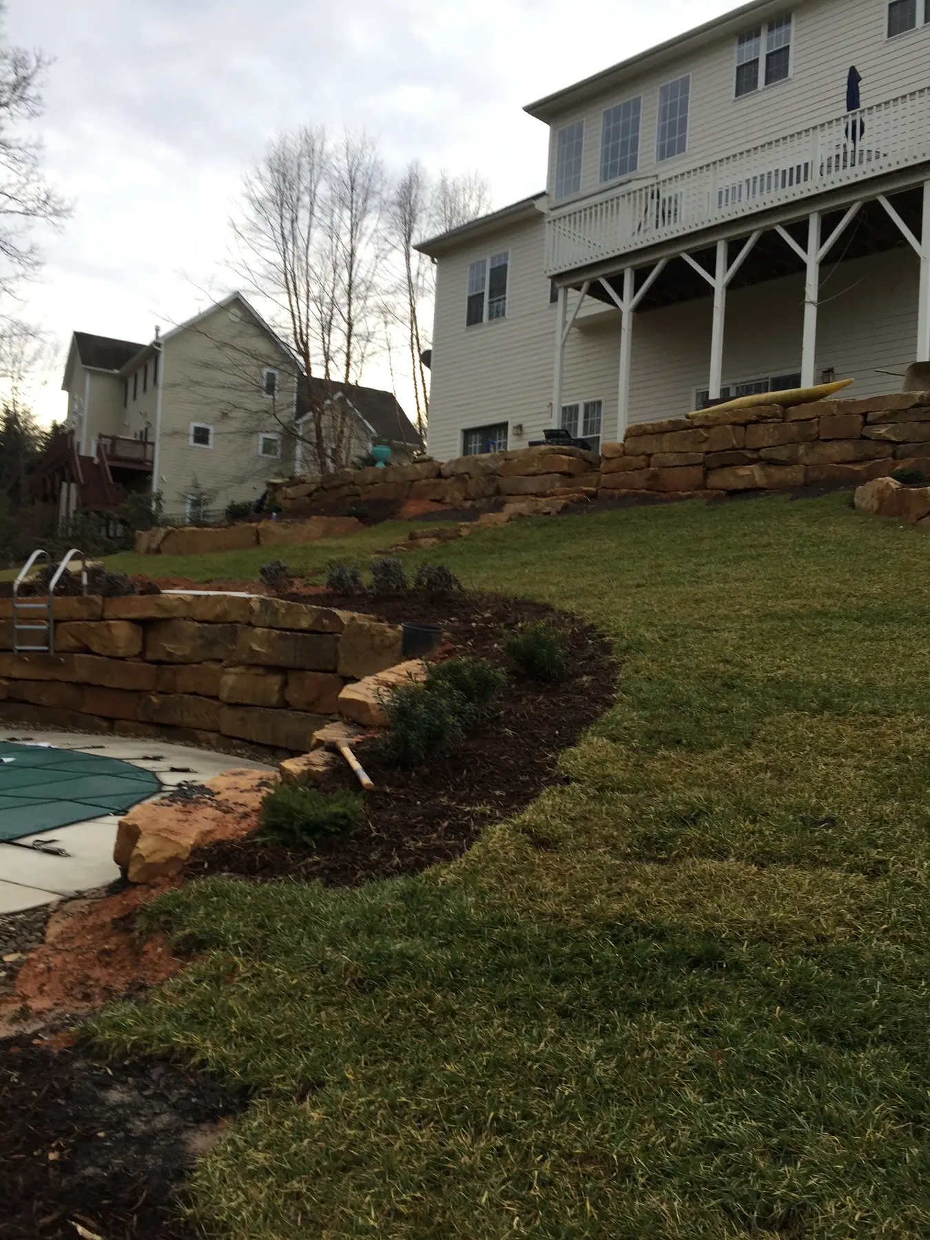 Tennessee Fieldstone wall