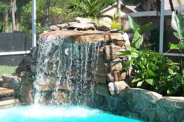 Tennessee Fieldstone waterfall4