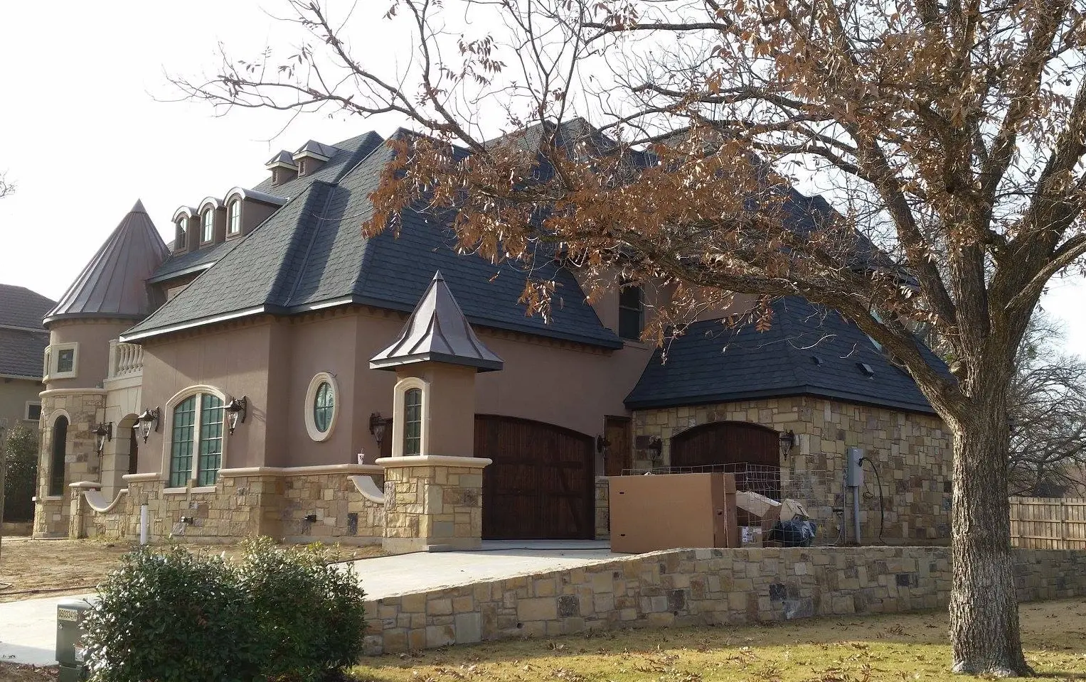 Tennessee Fieldstone ashlar ouse
