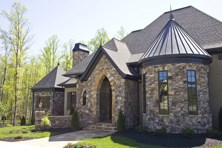 Tennessee Fieldstone dark fiedstone ashlar