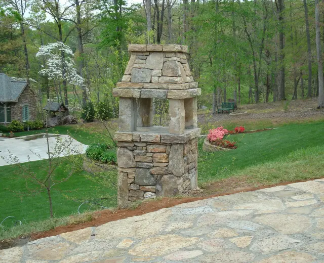 Tennessee Fieldstone fieldstone mailbox