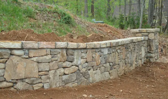 Tennessee Fieldstone fieldstone wall