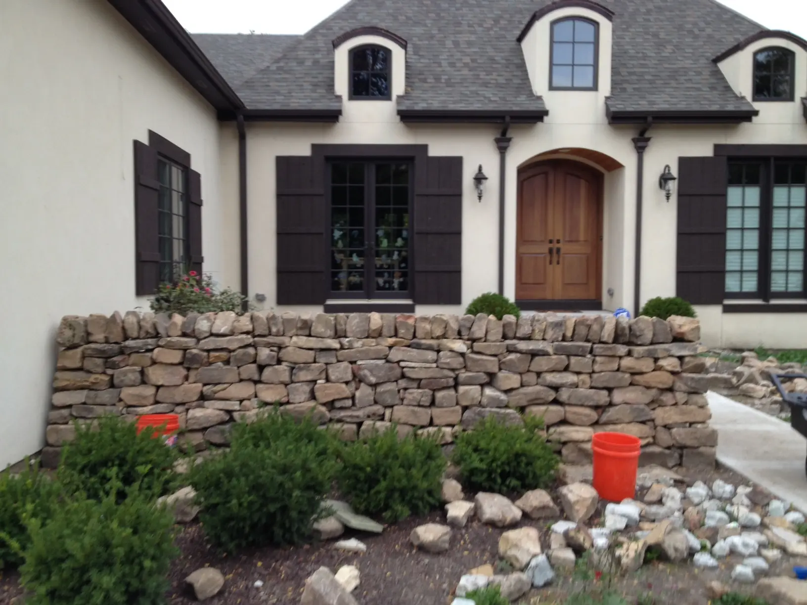 Tennessee Fieldstone Fieldstone Thick Stack Wall