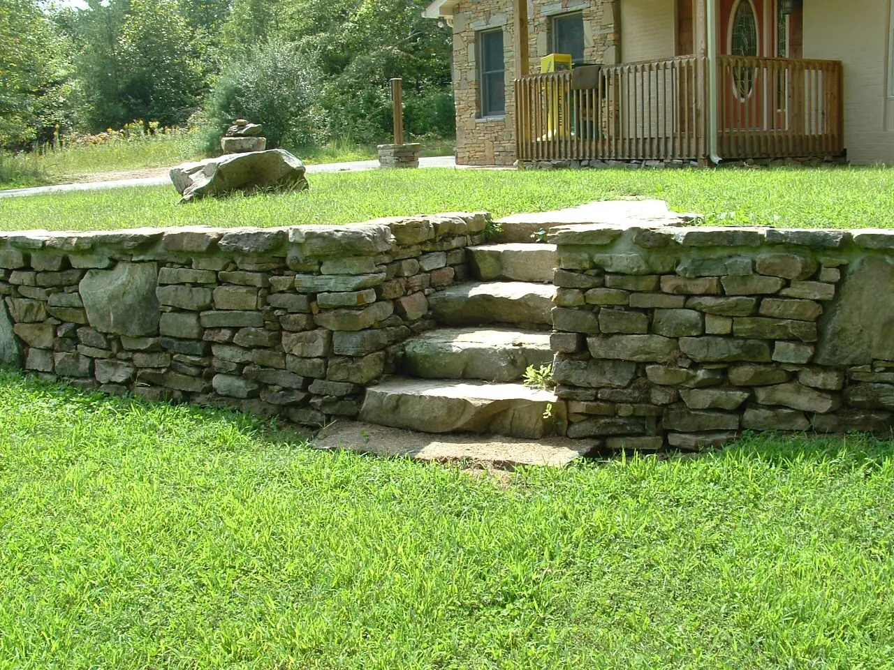 Tennessee Fieldstone fieldstone steps